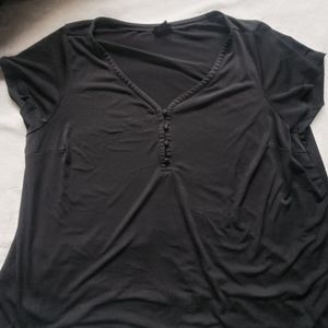 Torrid Black Blouse